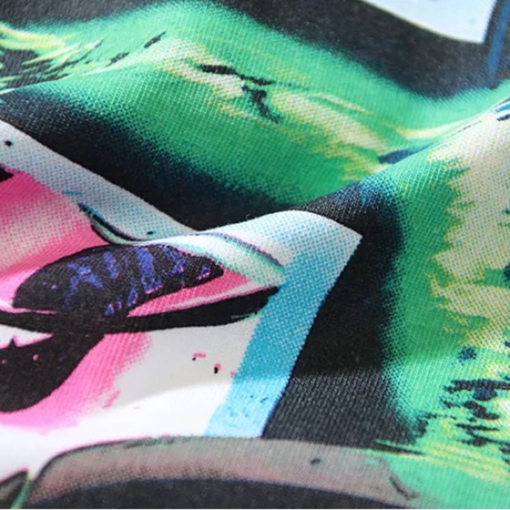 Hellstar Graphic Tee - White and Multicolor - Picture 3 of 4